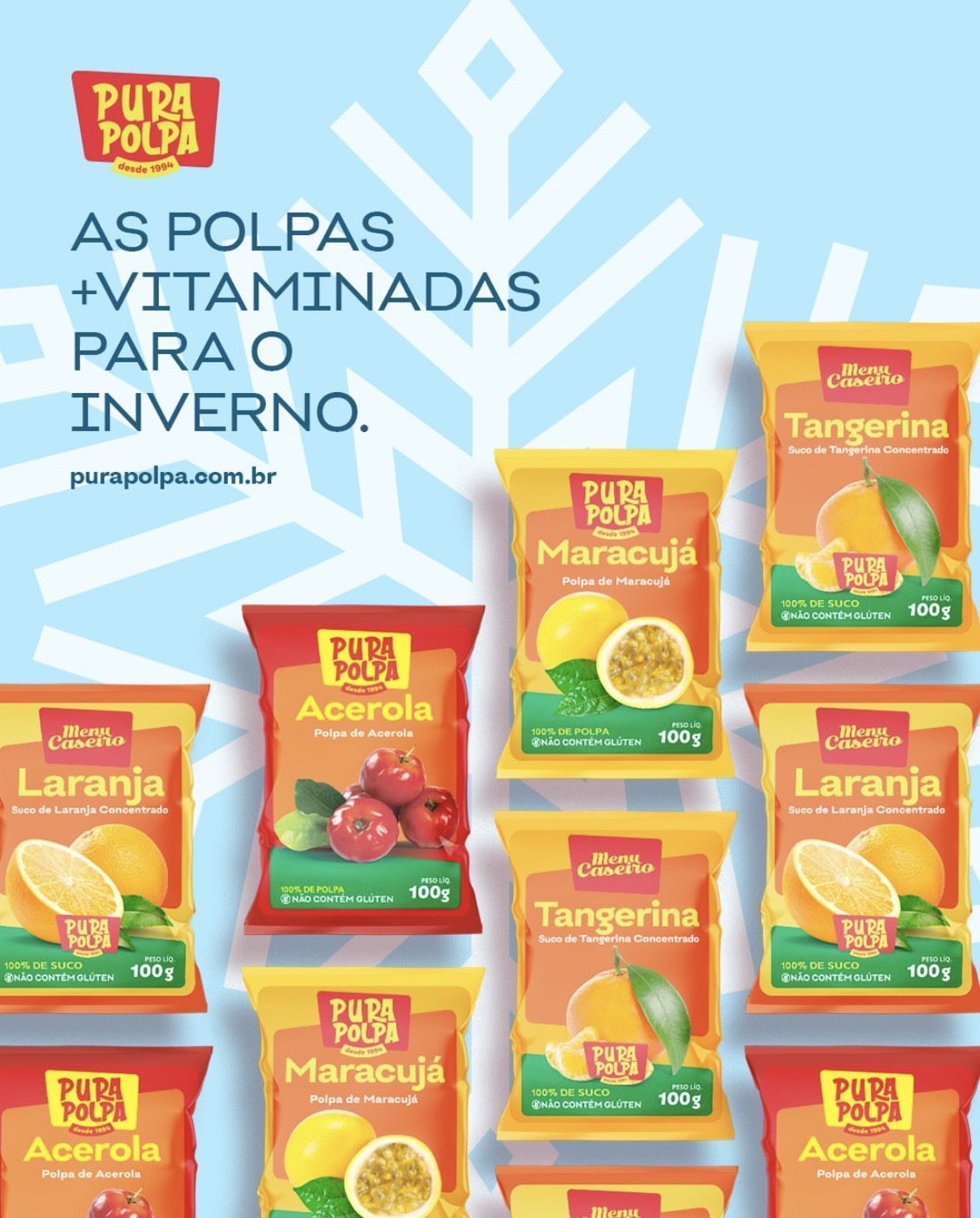 Pulpa de frutas Pura Polpa